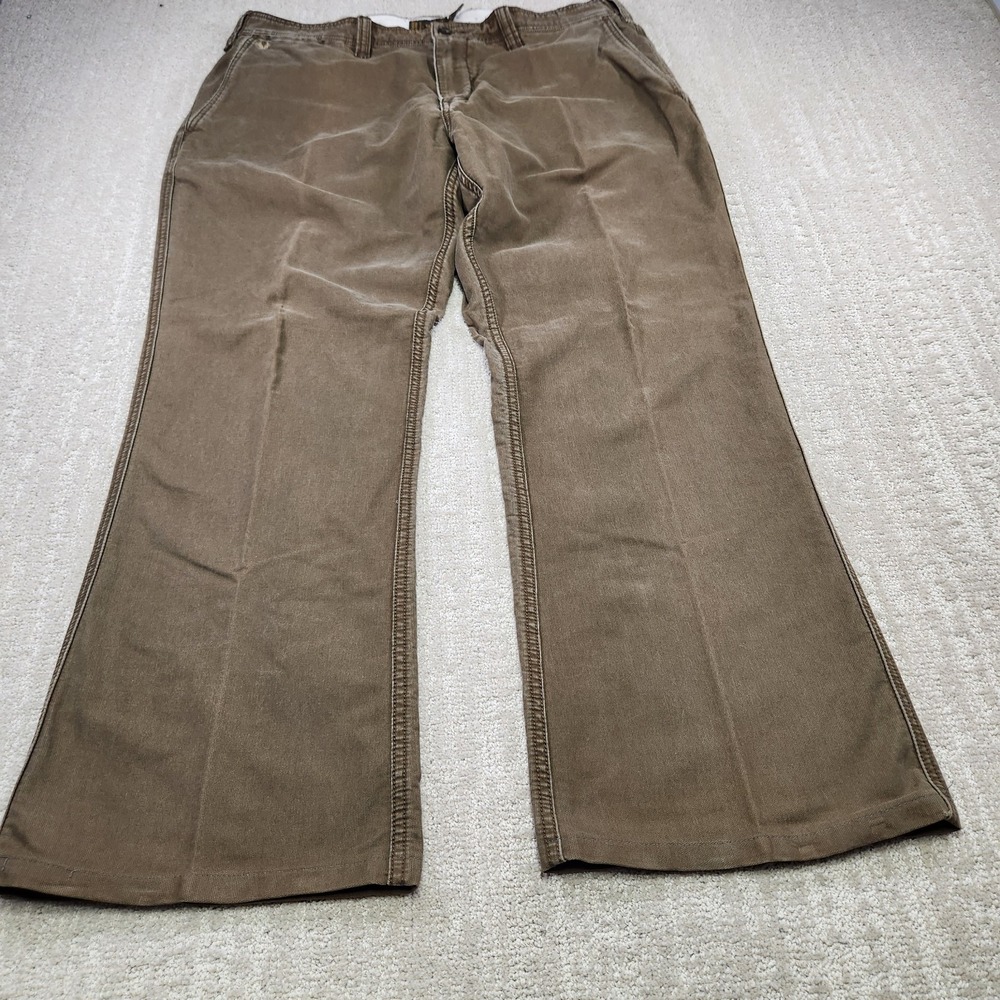 Vintage American Eagle Pants Men 36x30 READ* Baggy Bootcut‎ Military Green Y2K